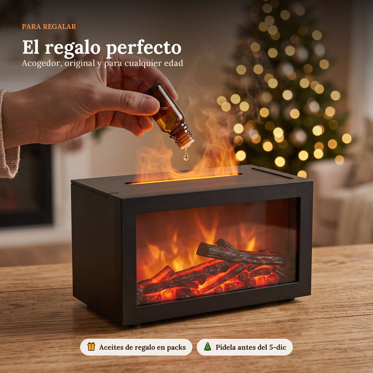 La chimenea Flamma, el regalo perfecto