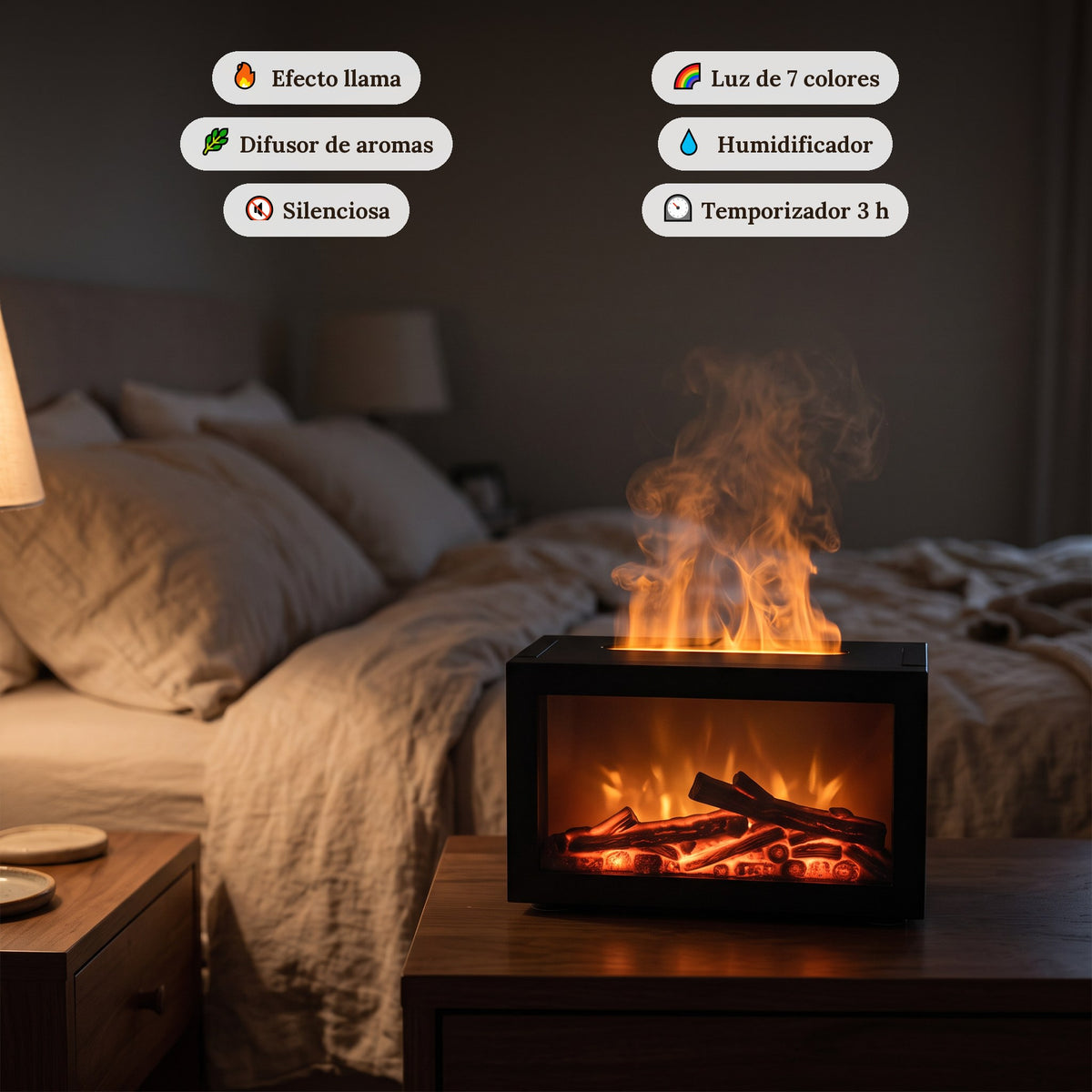 Ventajas de la chimenea Flamma